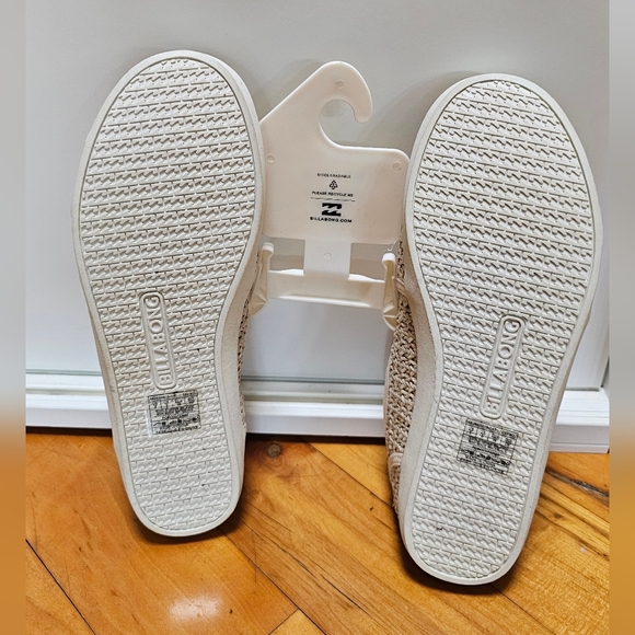 Billabong Del Sol slip on shoes in Oatmeal, size 8, NWT - Picture 5 of 7